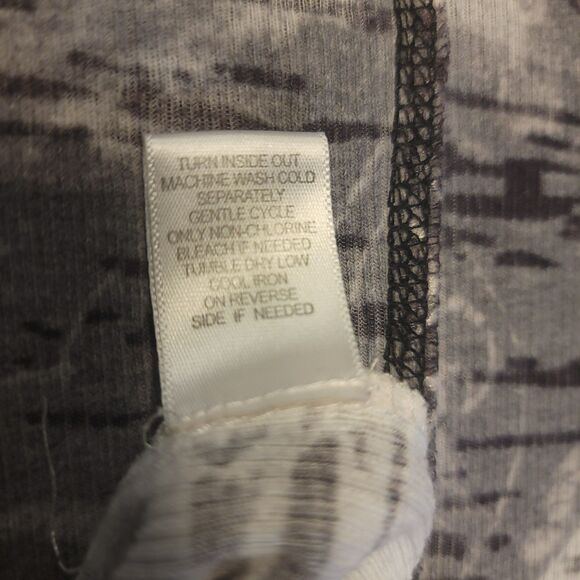 One World Live & Let Live Womens 2X  Embellished Top Blouse 3/4-Sleeves - Picture 7 of 8